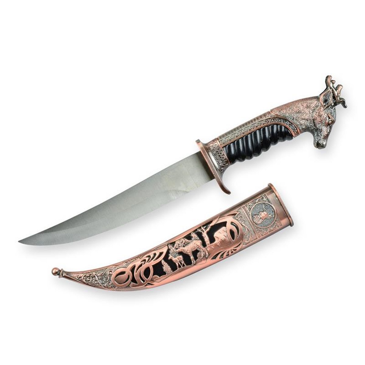 A HUNTING KNIFE
