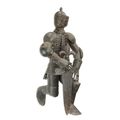 A KNEELING IRON KNIGHT