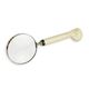 A MAGNIFYING-GLASS WITH SKULL HANDLE