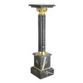 A MARBLE COLUMN - BLACK
