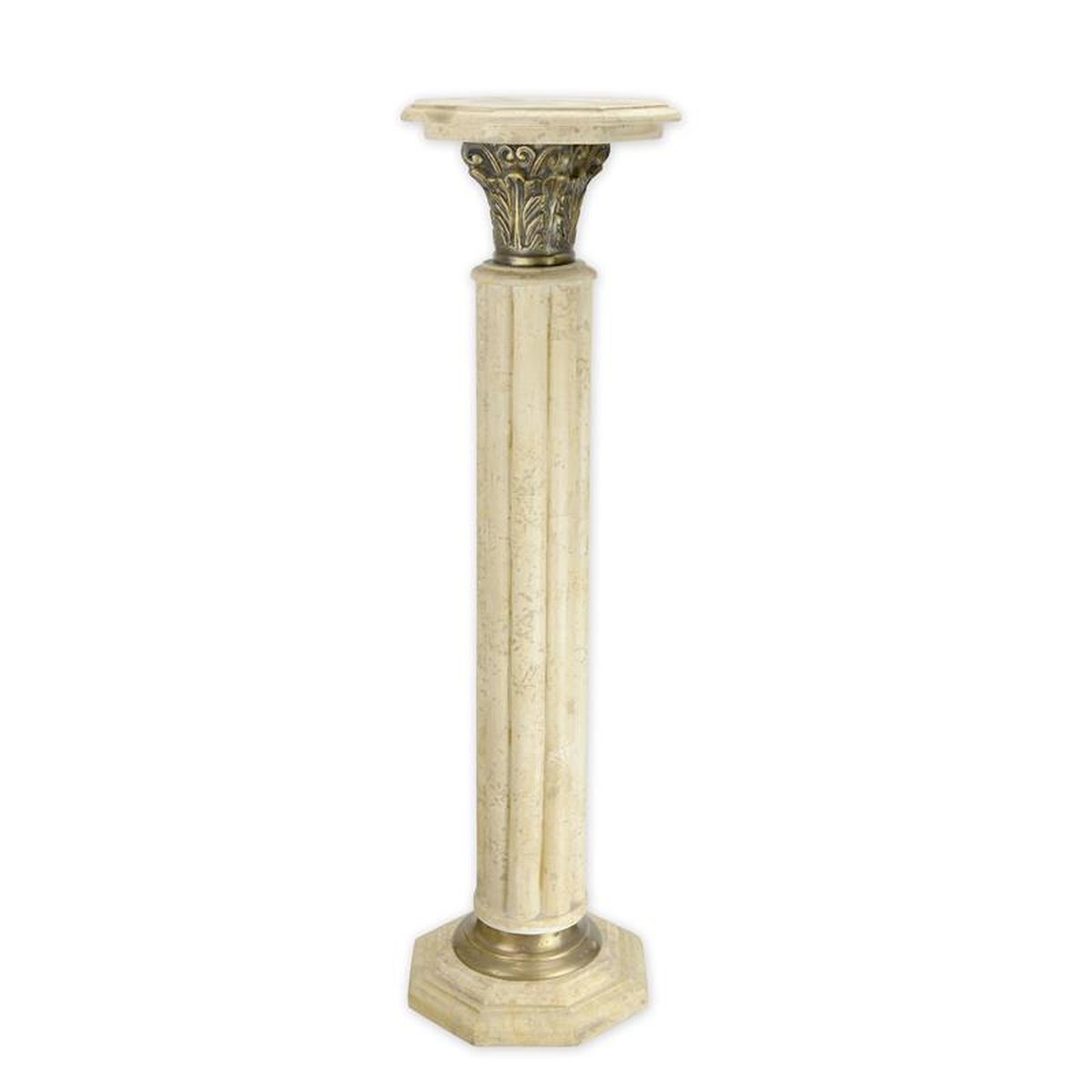 A MARBLE COLUMN - CREME