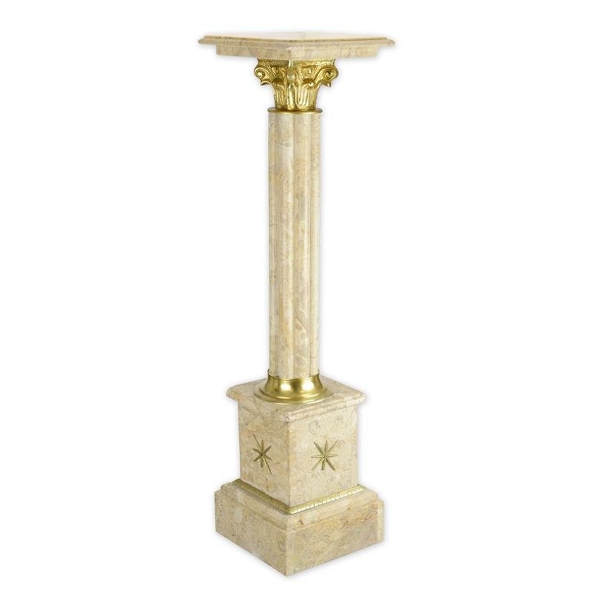 A Marble Column - Creme