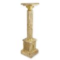 A MARBLE COLUMN - DARK CREME