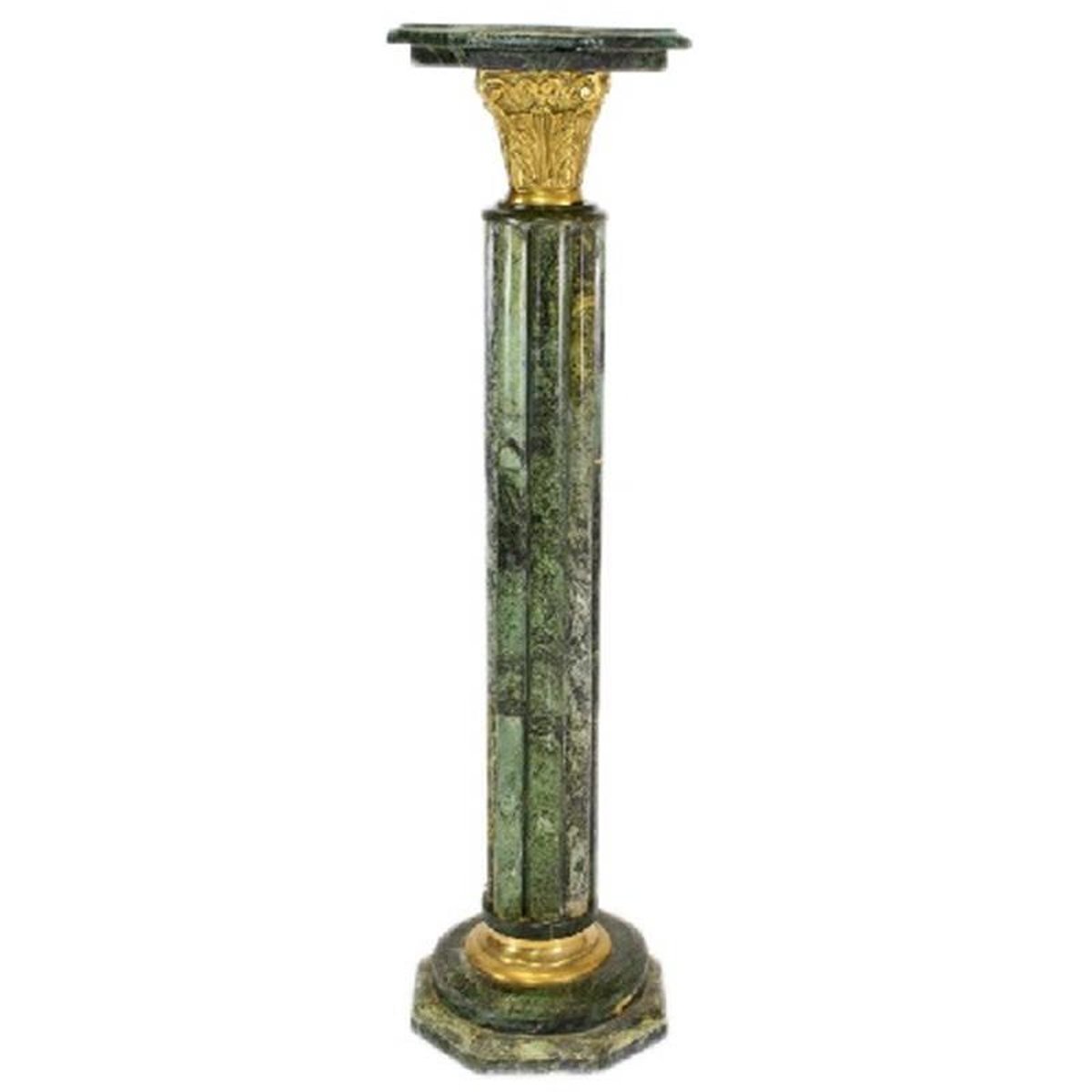A MARBLE COLUMN - GREEN