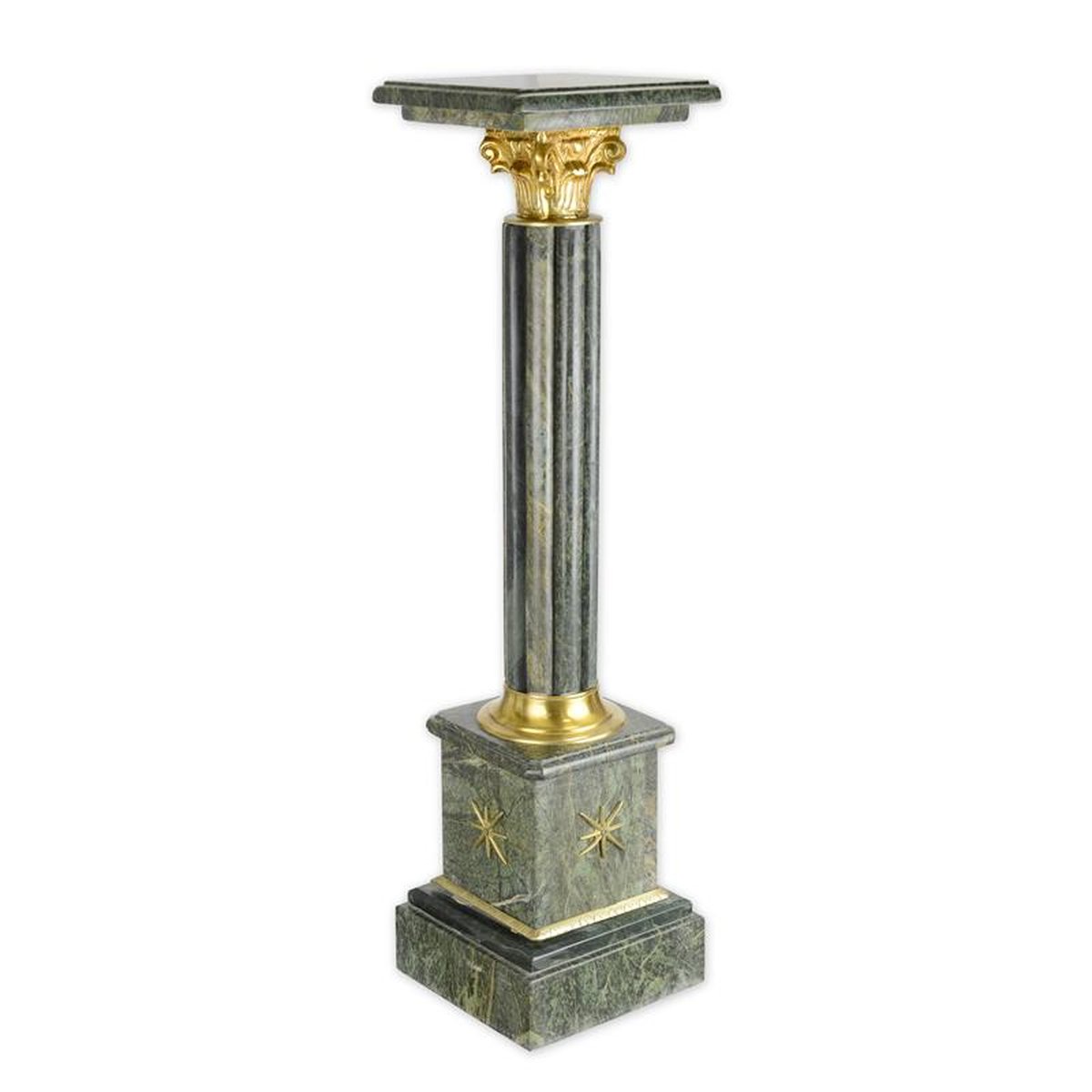 A MARBLE COLUMN - GREEN