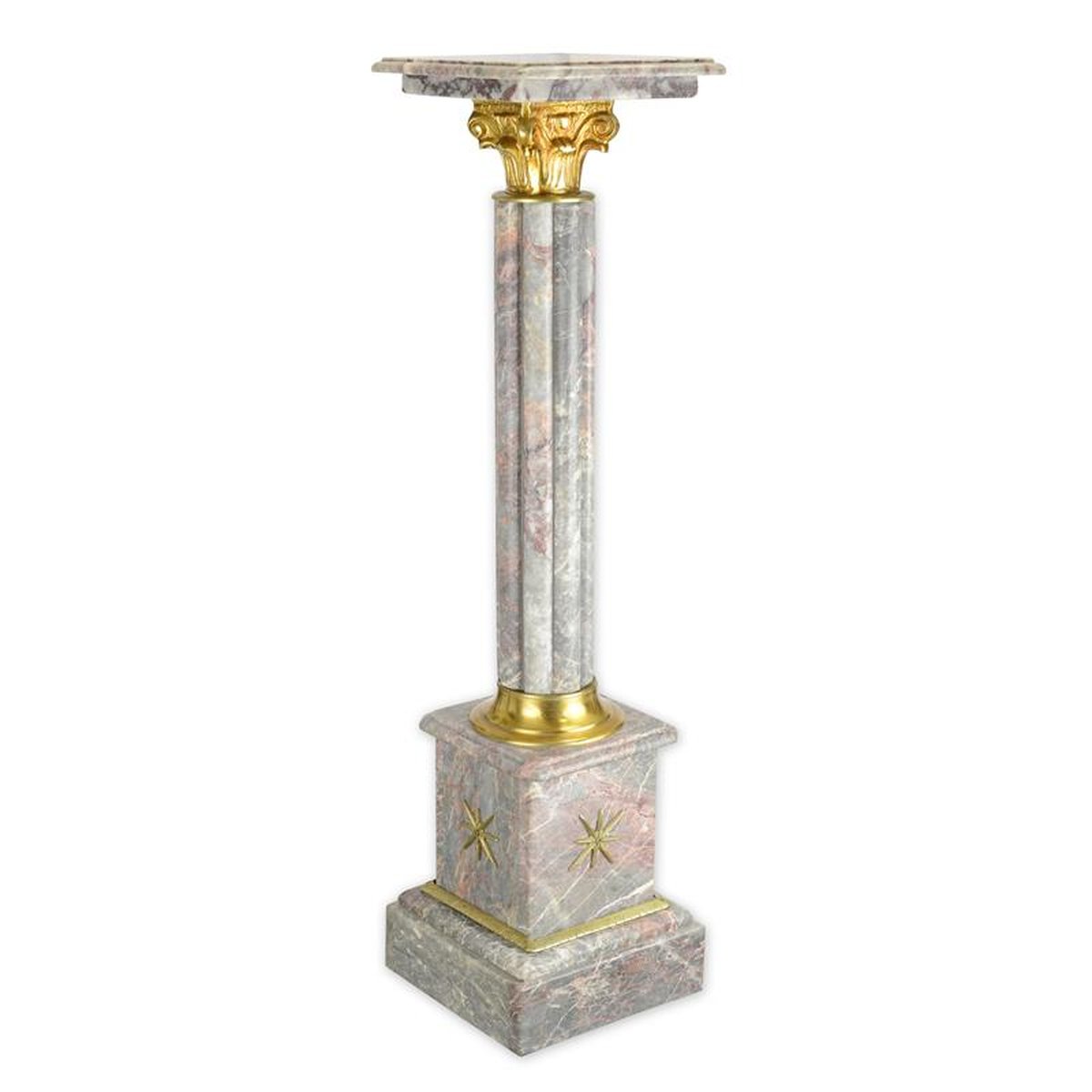 A MARBLE COLUMN - MIXED PURPLE