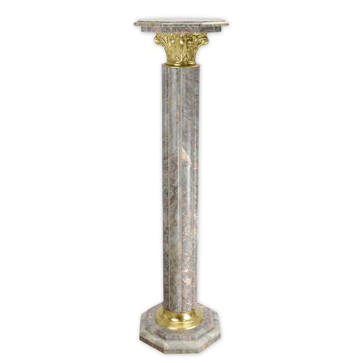 A MARBLE COLUMN - MIXED PURPLE