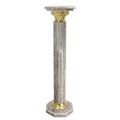 A MARBLE COLUMN - MIXED PURPLE