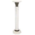 A MARBLE COLUMN - WHITE