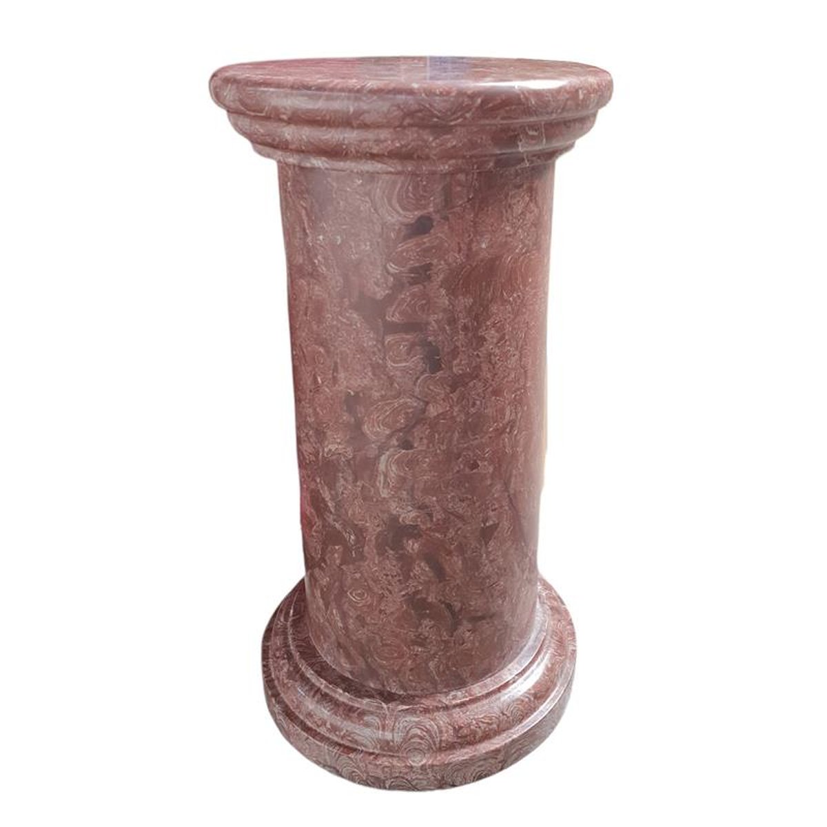 A MARBLE PEDESTAL