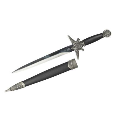 A MASONIC DAGGER - ANTIQUE SILVER