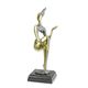 A MODERNIST BRONZE SCULPTURE OF A FEMALE NUDE
