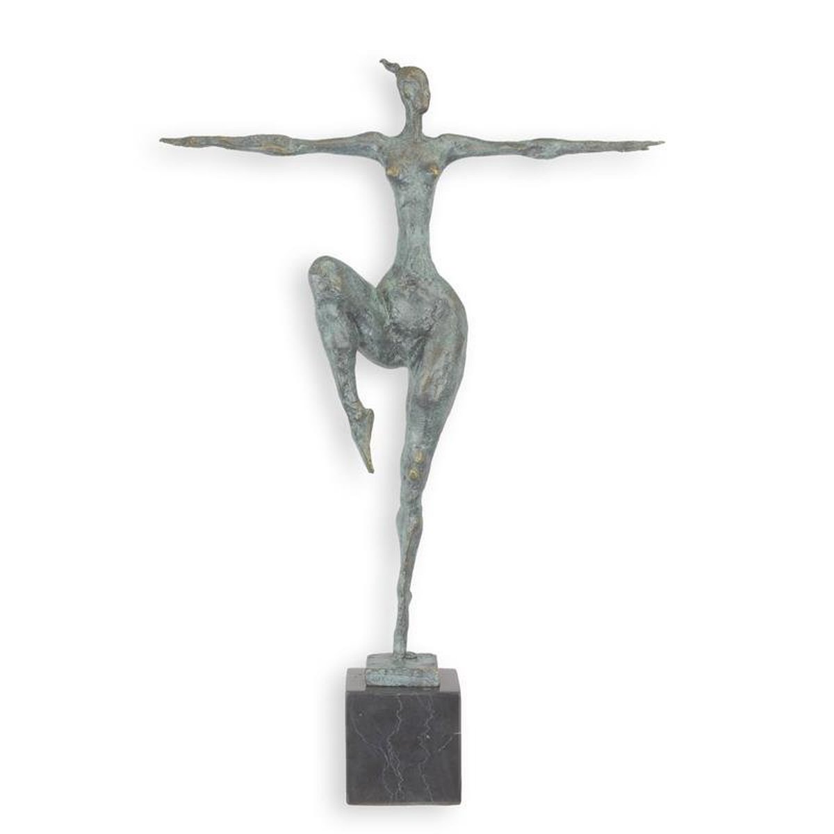 A Modernist Bronze Sculpture of a Female Nude