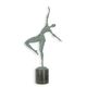 A MODERNIST BRONZE SCULPTURE OF A FEMALE NUDE