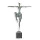 A MODERNIST BRONZE SCULPTURE OF A FEMALE NUDE