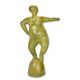 A MODERNIST BRONZE SCULPTURE OF A FEMALE NUDE