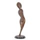 A MODERNIST BRONZE SCULPTURE OF A FEMALE NUDE