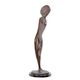 A MODERNIST BRONZE SCULPTURE OF A FEMALE NUDE