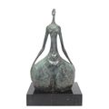 A MODERNIST BRONZE SCULPTURE OF A FEMALE TORSO