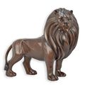 A MODERNIST BRONZE SCULPTURE OF A LION