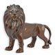 A MODERNIST BRONZE SCULPTURE OF A LION