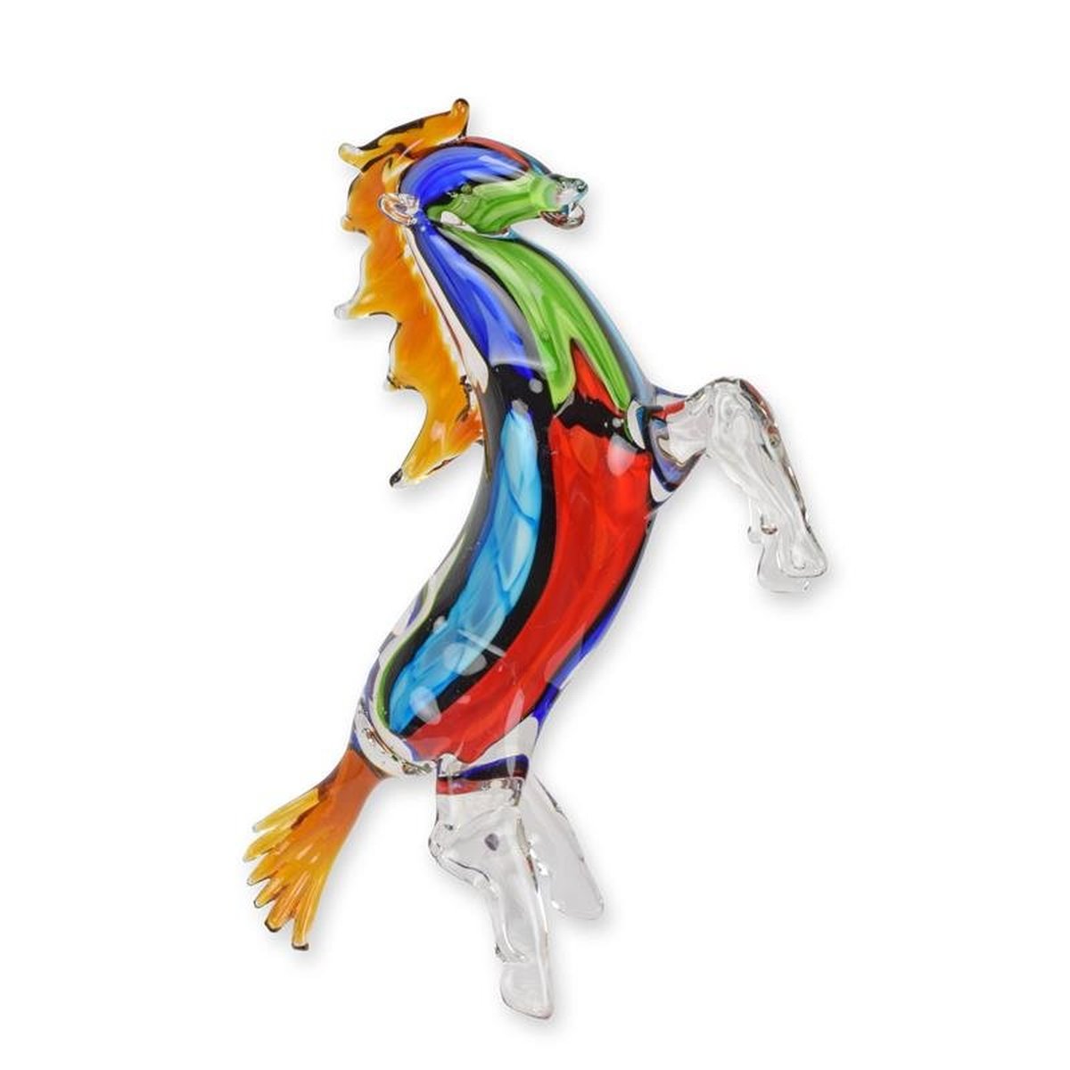A Murano Style Glass Figurine of a Horse