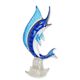 A MURANO STYLE GLASS FIGURINE OF A SAILFISH