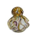 A MURANO STYLE GLASS PAPERWEIGHT OF AN OCTOPUS