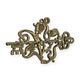 A PAIR OF CAST IRON KEY-HANGERS
