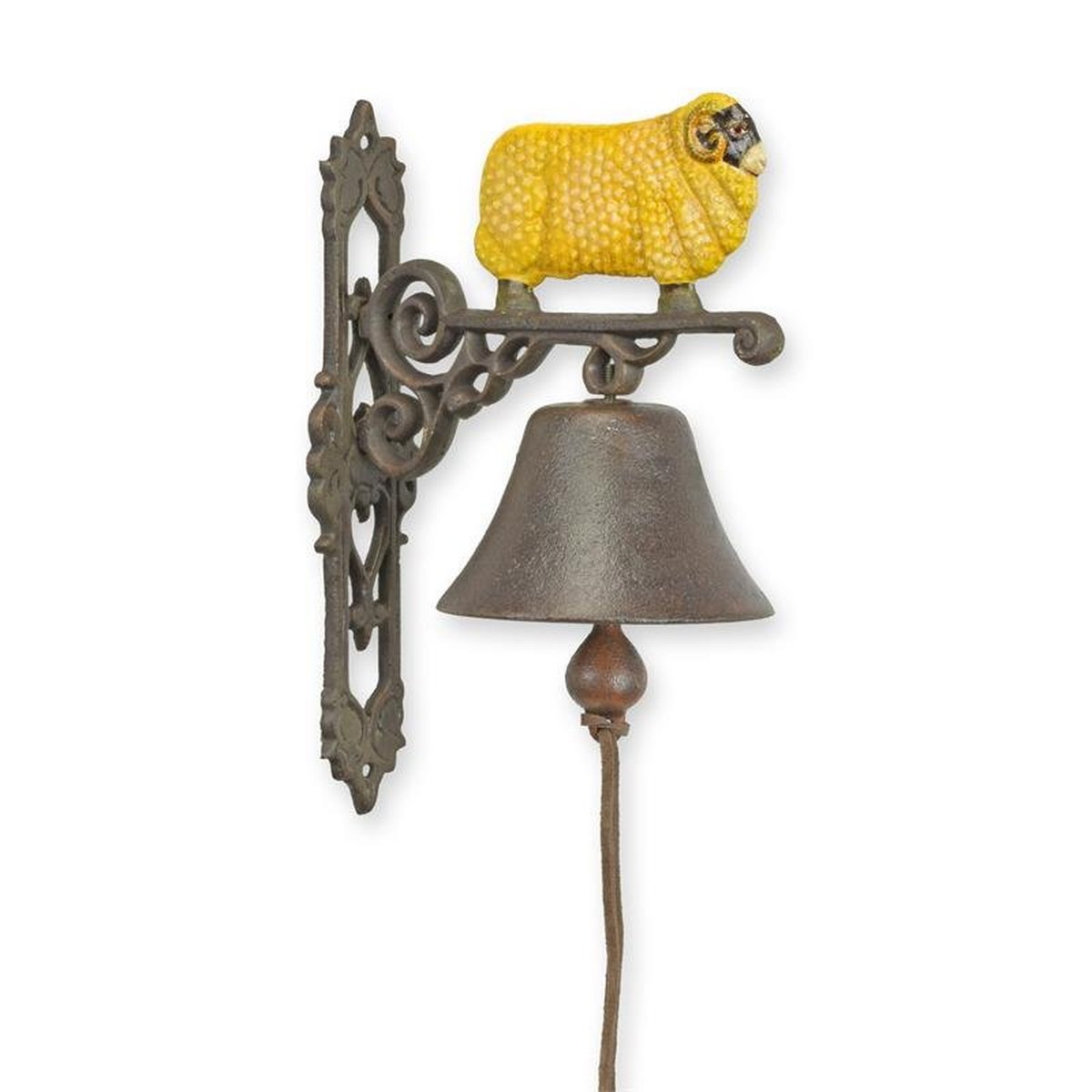 A Pair of Cast Iron Ram Bells