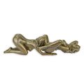 A PAIR OF EROTIC BRONZE SCULPTURES