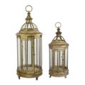 A PAIR OF TIN LANTERNS
