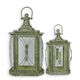A PAIR OF TIN LANTERNS