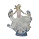 A PORCELAIN FIGURINE OF A DANCER