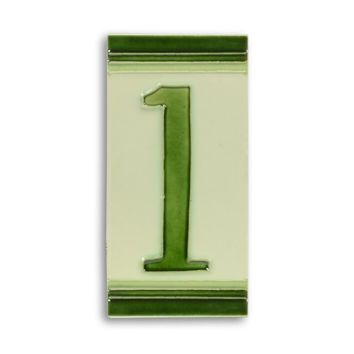 A PORCELAIN TILE NUMBER 1