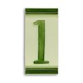 A PORCELAIN TILE NUMBER 1