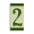 A PORCELAIN TILE NUMBER 2