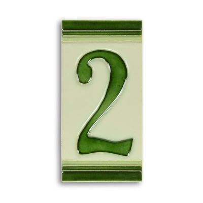 A PORCELAIN TILE NUMBER 2