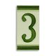 A PORCELAIN TILE NUMBER 3