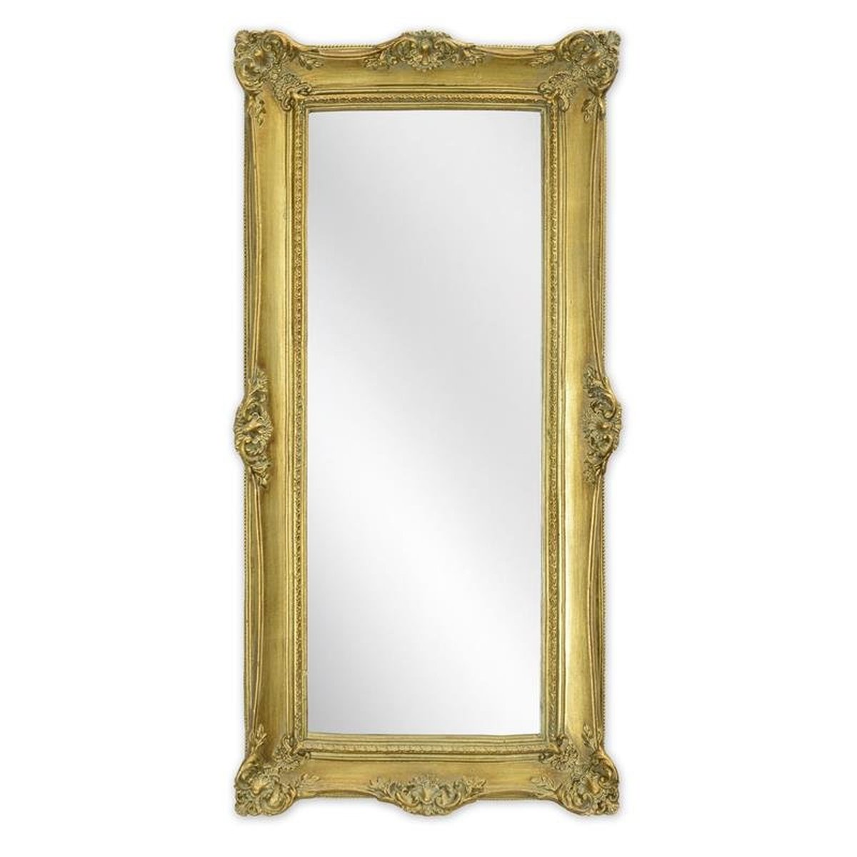 A Resin Framed Gold Mirror
