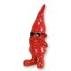 A RESIN GARDEN GNOME WITH SUNGLASSES - RED