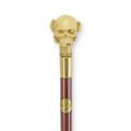 A RESIN-HANDLED WALKING STICK