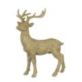 A RESIN SCULPTURE OF A DEER