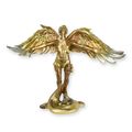 A RESIN STEAMPUNK FIGURINE OF ICARUS
