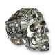 A RESIN STEAMPUNK SKULL