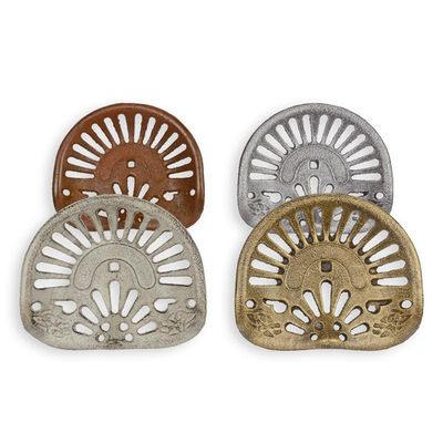 A SET OF 4 MINIATURE TRACTOR SEATS