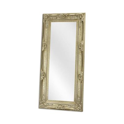 A SILVER MIRROR- GLASS SIZE 60 X 180 CM.