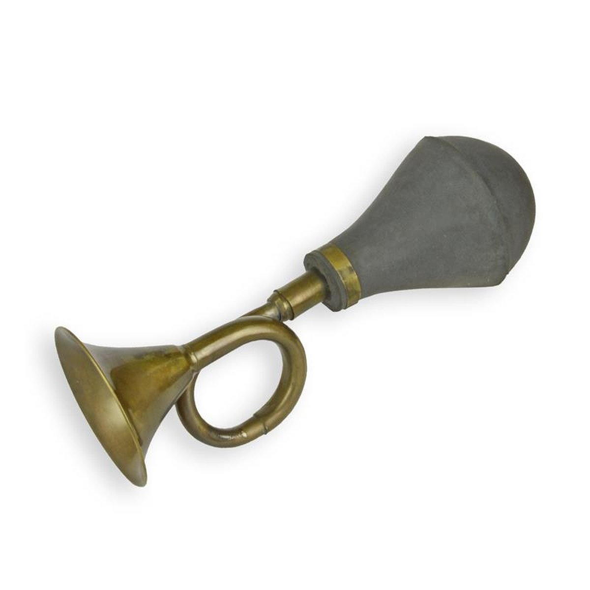 A SMALL BRASS TAXI HORN