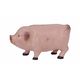 A SMALL CAST IRON PIG BANK