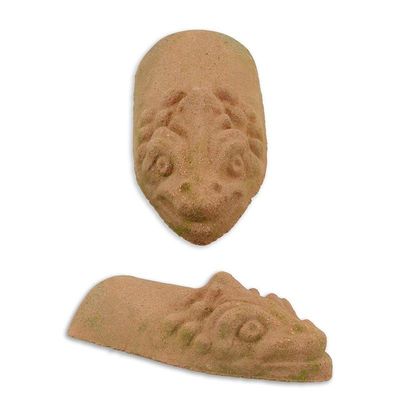 A STONE ROOF TILE